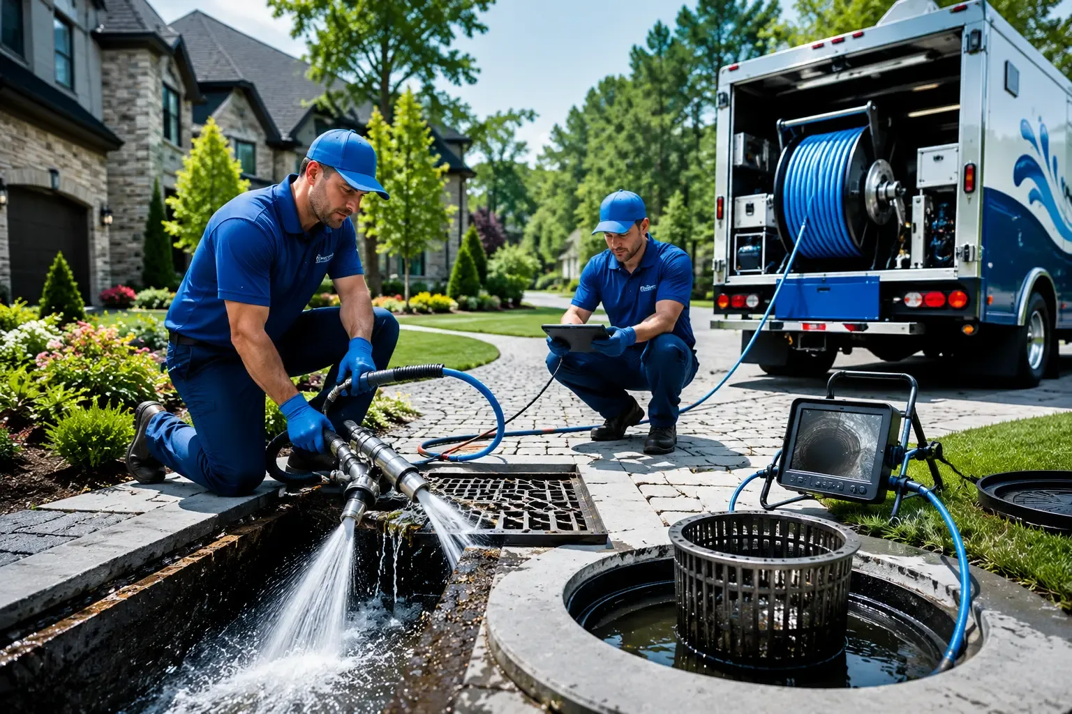 Local outdoor drain cleaning professionals in Howard City, MI